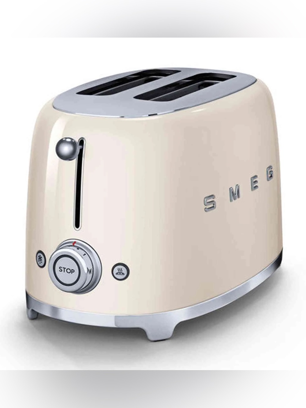 Smeg 2-Slice Toaster - Cream - Picture 4 of 6